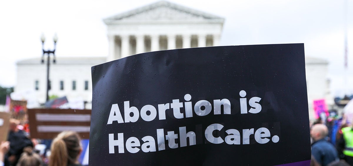 Thousands of people march for abortion rights in Washington