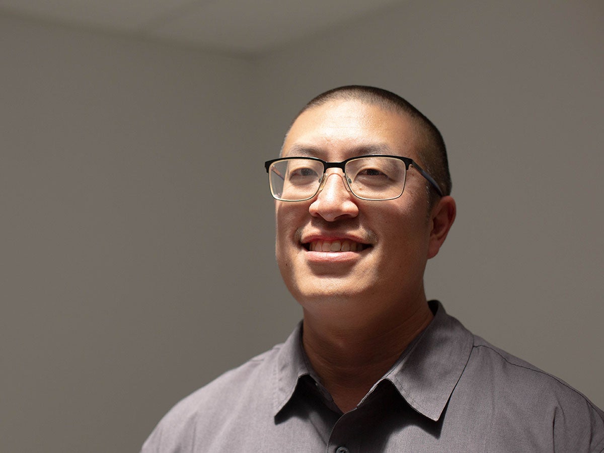 Lay counselor Ben Wang of Asian Health Services in Oakland