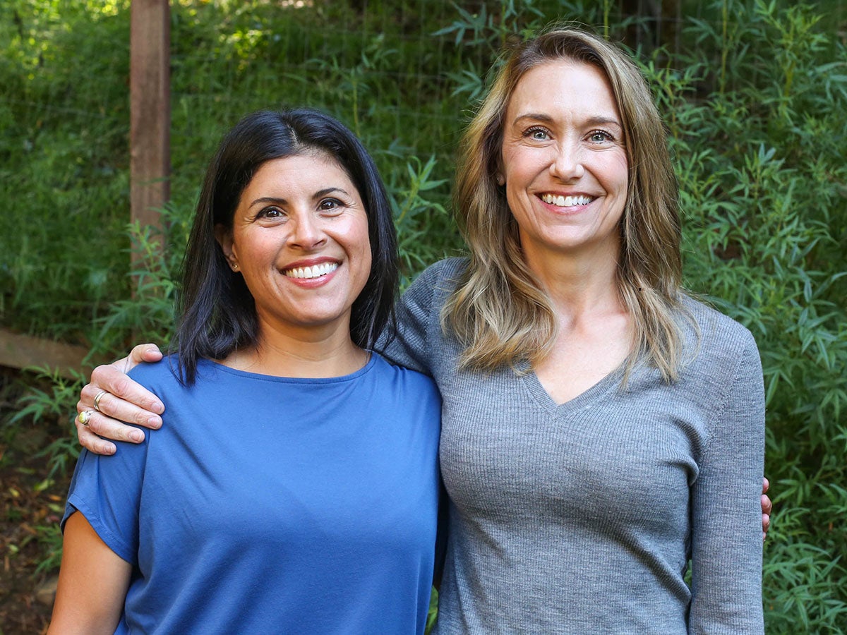 Alli Moreno, left, and Elizabeth Morrison, co-founders of the Lay Counseling Academy.
