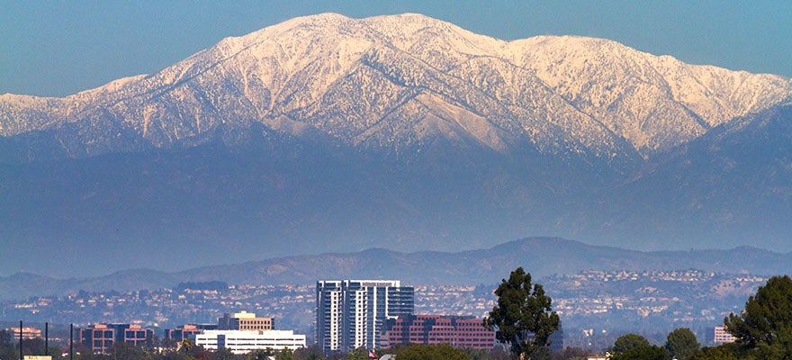 Mt. Baldy in San Bernardino County